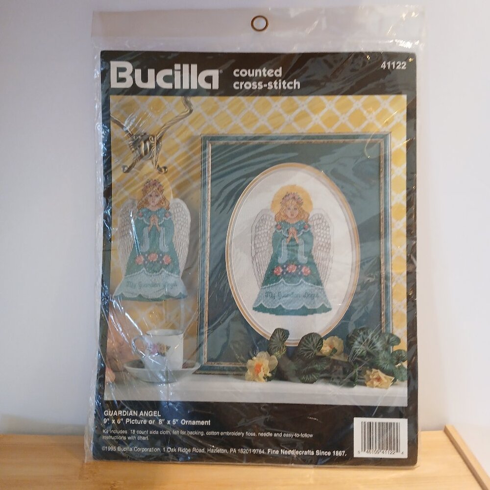 Bucilla Counted Cross-stitch Guardian Angel